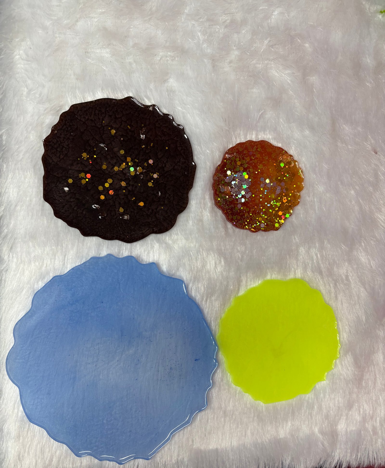 Resin coaster