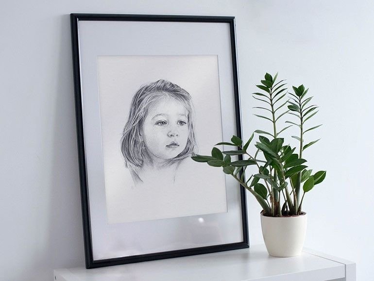 Pencil portraits