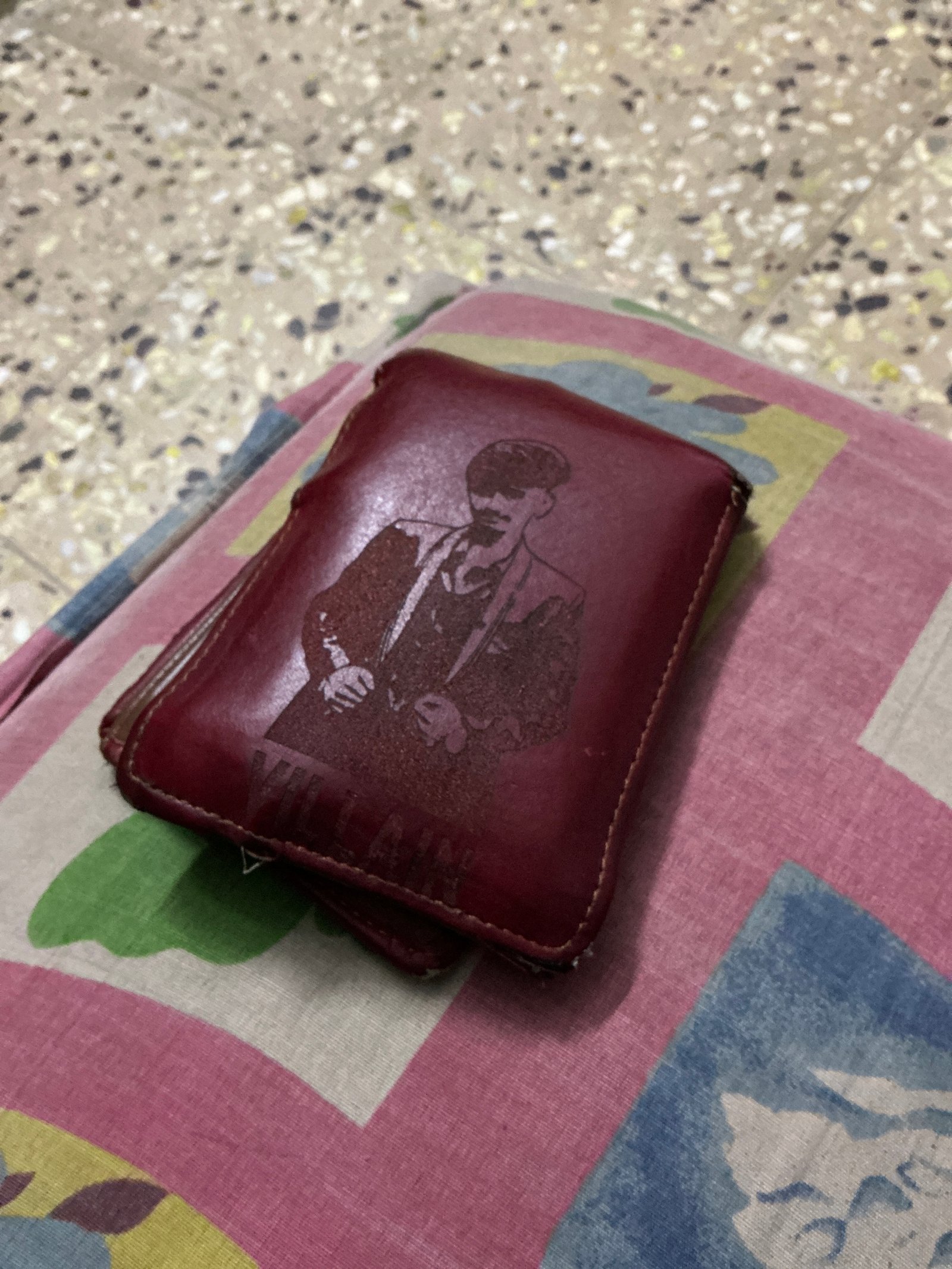 Wallet engraving